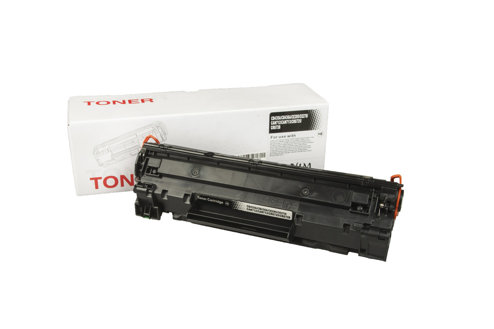 Kompatibilni toner CB435A, 35A, CB436A, 36A, CE285A, 85A, CE278A, 78A, 1870B002, CRG712, 1871B002, CRG713, 1153B002, CRG714, 3484B002, CRG725, 3500B002, CRG728, 2000 strani za HP tiskalnike