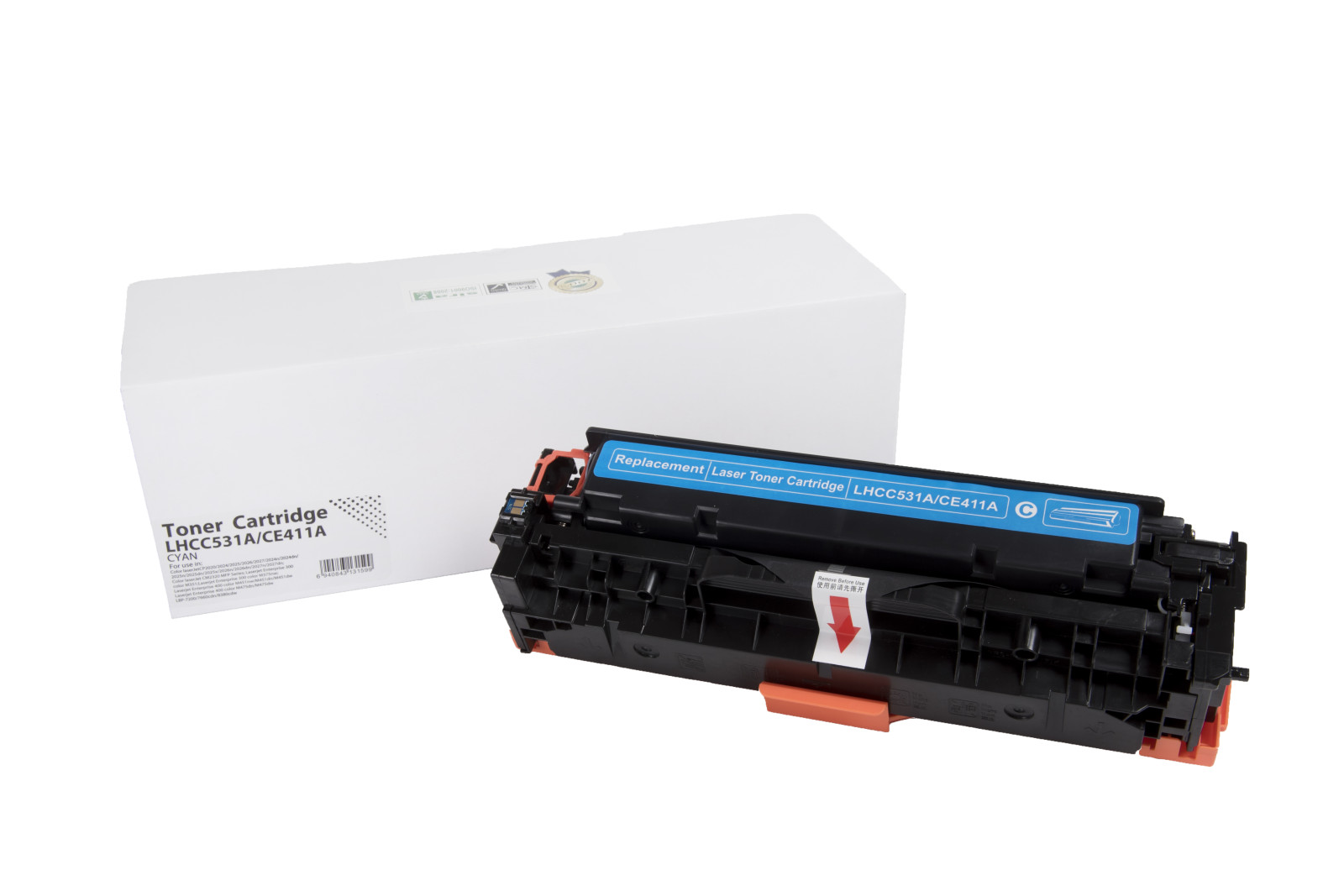 Kompatibilni toner CC531A, 304A, CE411A, 305A, CF381A, 312A, 2661B002, CRG718, 2800 strani za HP tiskalnike