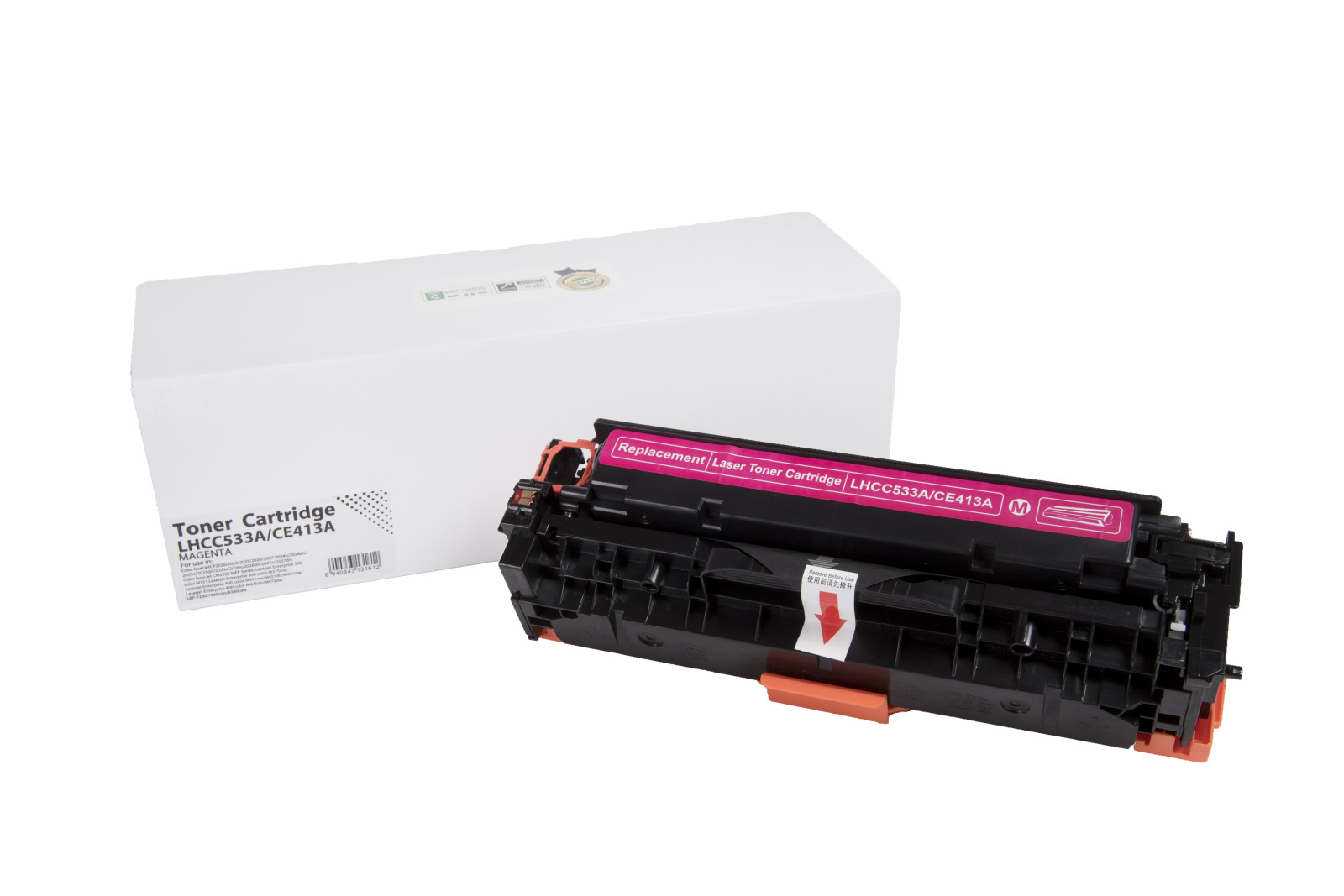 Kompatibilni toner CC533A, 304A, CE413A, 305A, CF383A, 312A, 2660B002, CRG718, 2800 strani za HP tiskalnike
