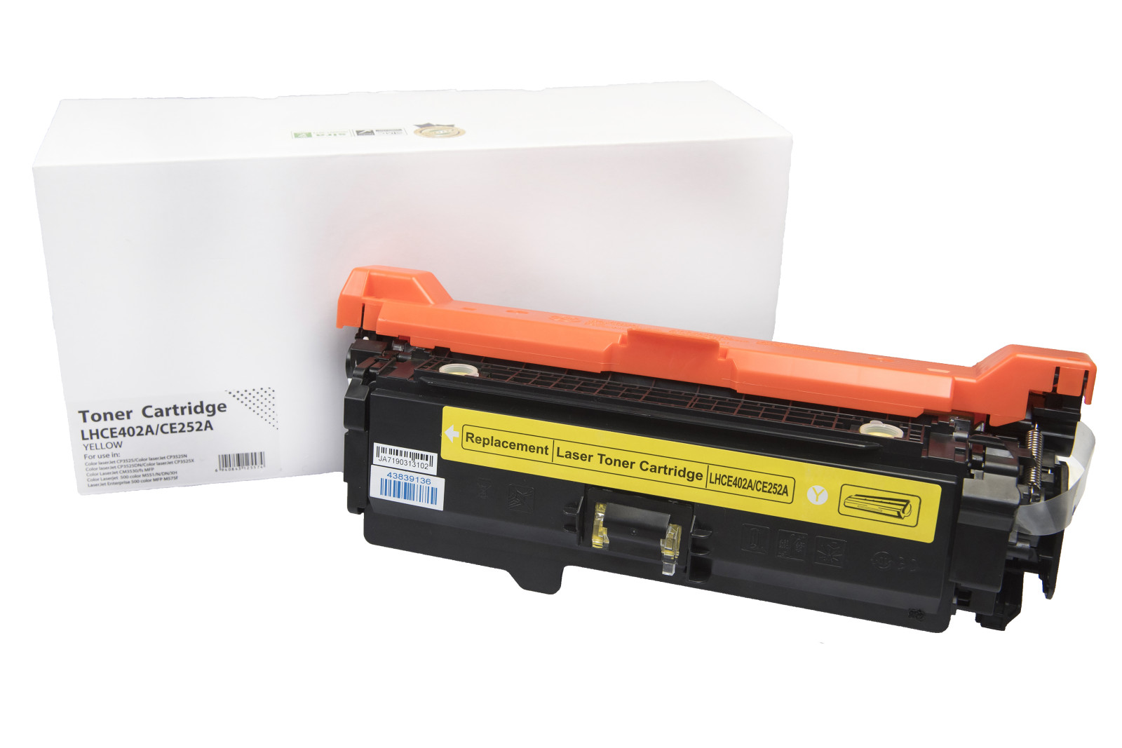 Kompatibilni toner CE402A, 507A, CE252A, 504A, 2575B002, CRG723, 6000 strani za HP tiskalnike