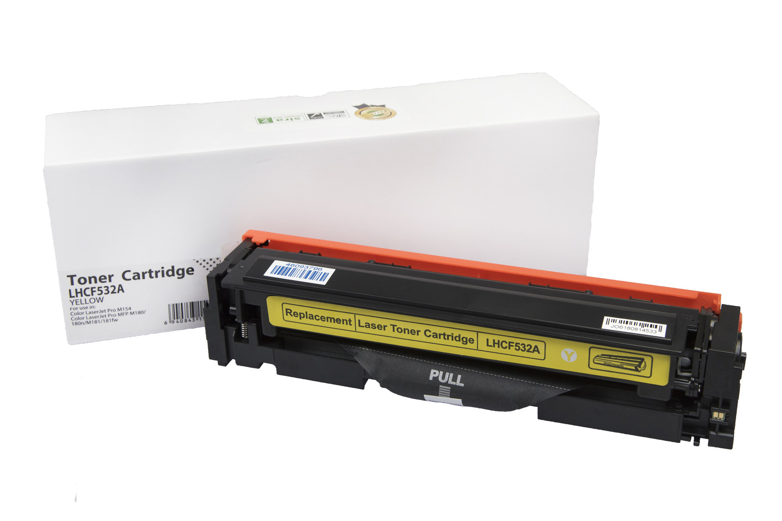 Kompatibilni toner CF532A, 205A, 900 strani za HP tiskalnike