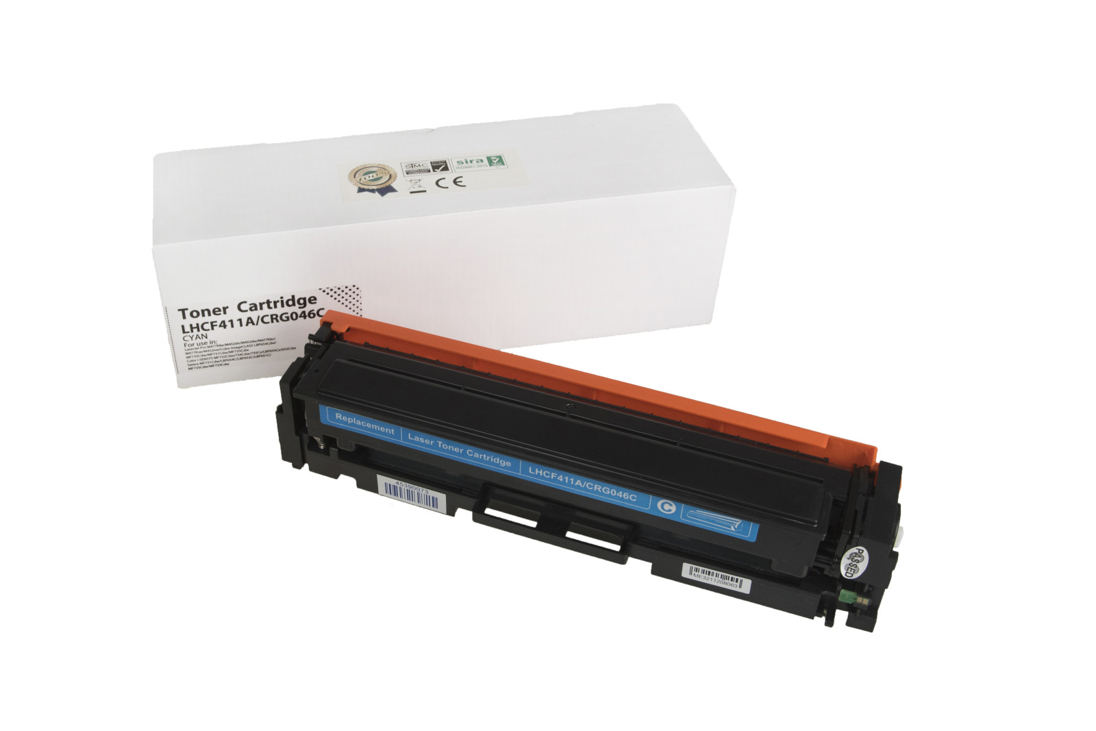 Kompatibilni toner CF411A, 410A, 1249C002, CRG046C, 2300 strani za HP tiskalnike