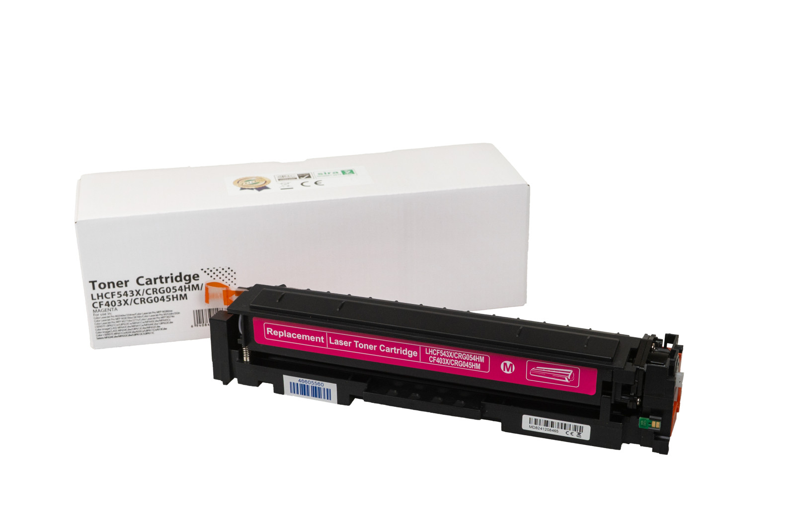 Kompatibilni toner CF543X, 203X, CRG054HM, 3026C002, CF403X, 201X, CRG045HM, 1244C002, 2500 strani za HP tiskalnike